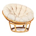 Кресло PAPASAN/ПАПАСАН 23/01 W  /с подушкой/ диаметр подушки 129 см, 115х101х104 см, Honey (мед), ткань Старт TETCHAIR-6804 - фото 54703