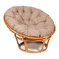 Кресло PAPASAN/ПАПАСАН 23/01 W  /с подушкой/ 115х101х104 см, Cognac (коньяк), экошерсть Коричневый, 1811-5 TETCHAIR-13743 - фото 55011