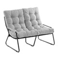 Диван Ergo/Эрго рогожка, серо-бежевый, 3M 16/2 TETCHAIR-25093 - фото 56262
